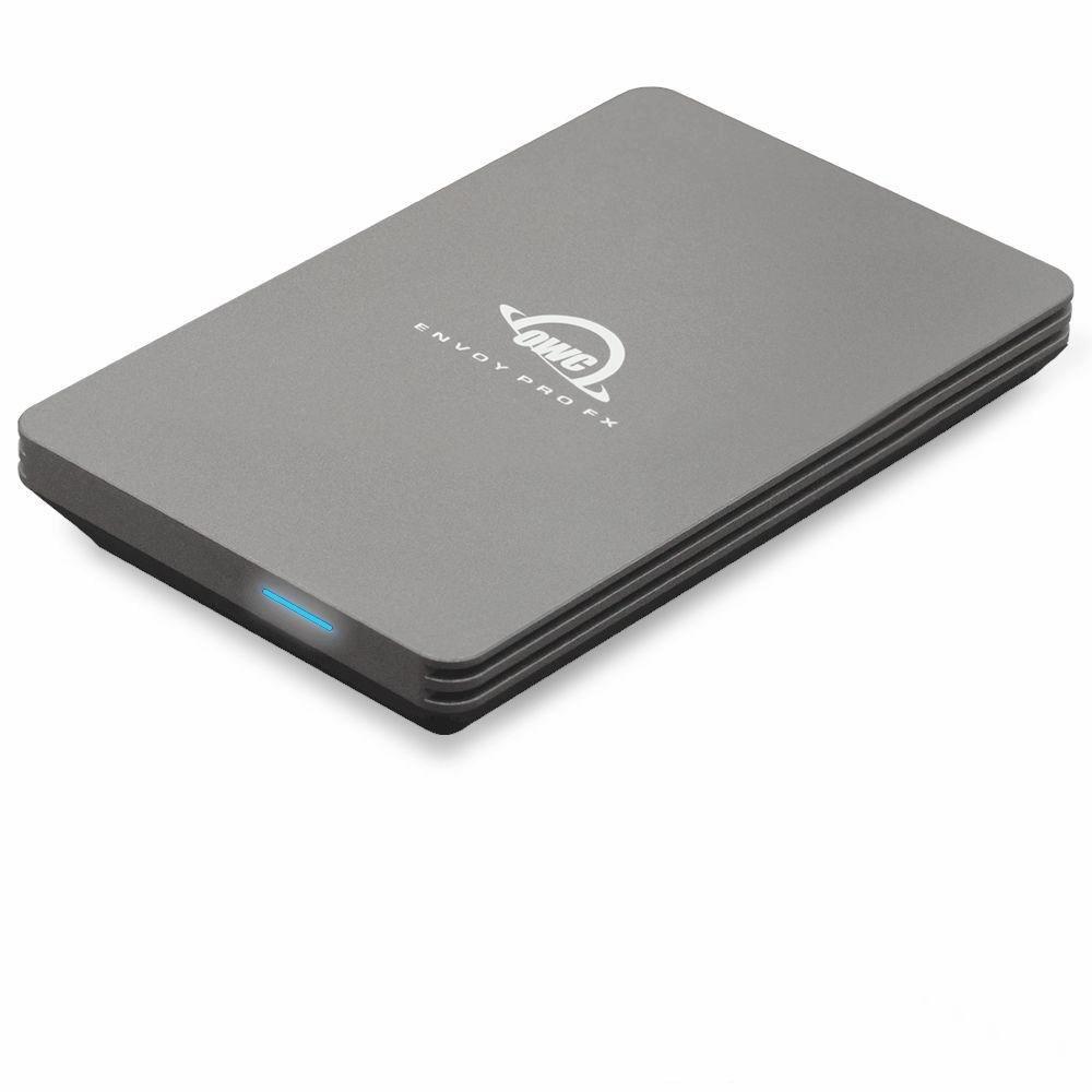 OWC Envoy Pro FX Portable NVMe SSD – Thunderbolt and USB-C Compatible – 480GB, 1TB, 2TB, 4TB OWC Envoy Pro FX Portable NVMe SSD – Thunderbolt and USB-C Compatible – 480GB, 1TB, 2TB, 4TB